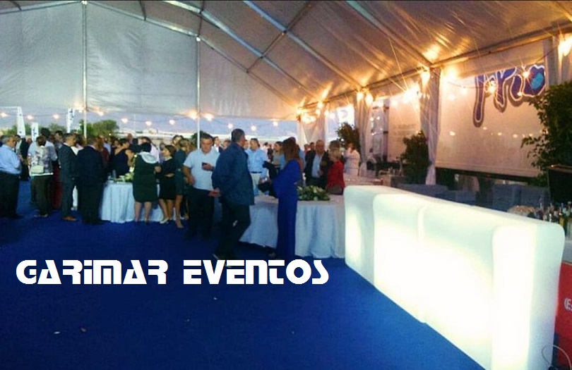 mostradores con luz interior